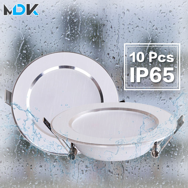 Outdoor Lighting Under Roof - 10 Pz / lotto Dimmerabile Impermeabile
