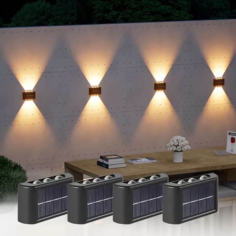 Outdoor Lighting Traditional - Lampada Solare LED da Esterno Impermeabile,