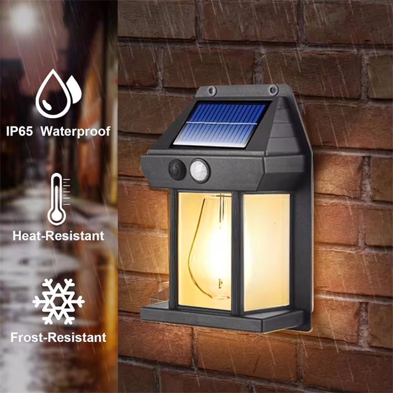 Outdoor Lighting Amazon - Lampada da parete solare per esterni