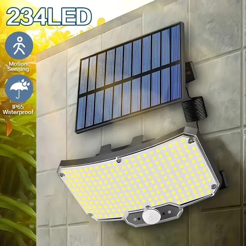 Outdoor Lighting With Sensor - Luci Solari da Esterno 234LED con