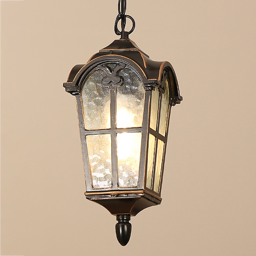Outdoor Lighting Under Roof - Lampadario da esterno impermeabile Cinese retrò