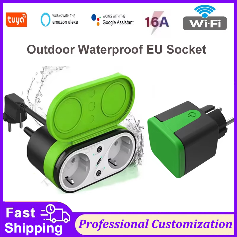 Outdoor Lighting Timer - Presa Intelligente WiFi Tuya EU 16A