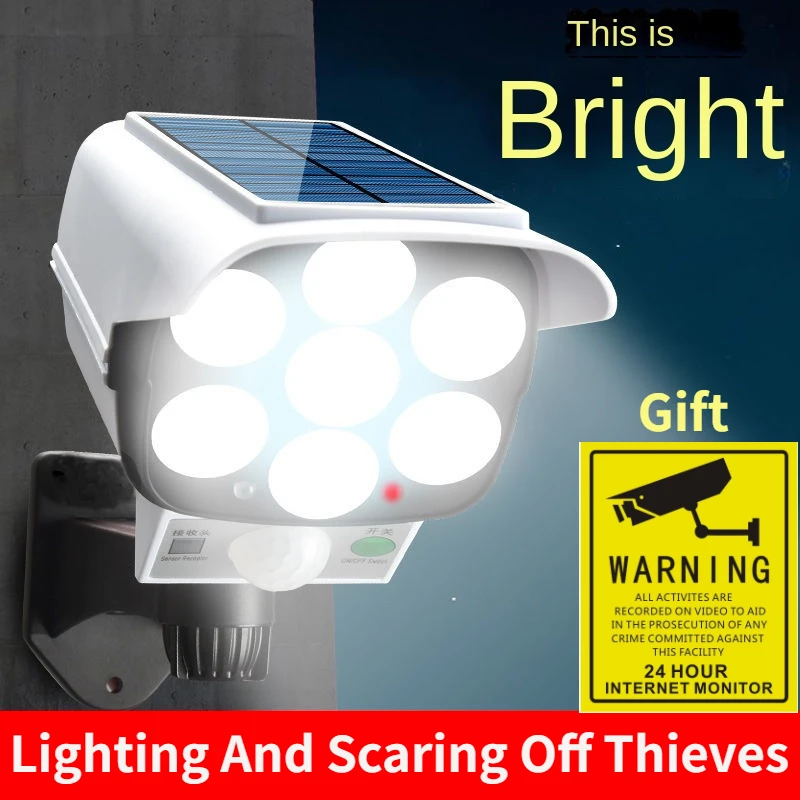 Outdoor Lighting With Sensor - Luce solare esterna Sensore di movimento