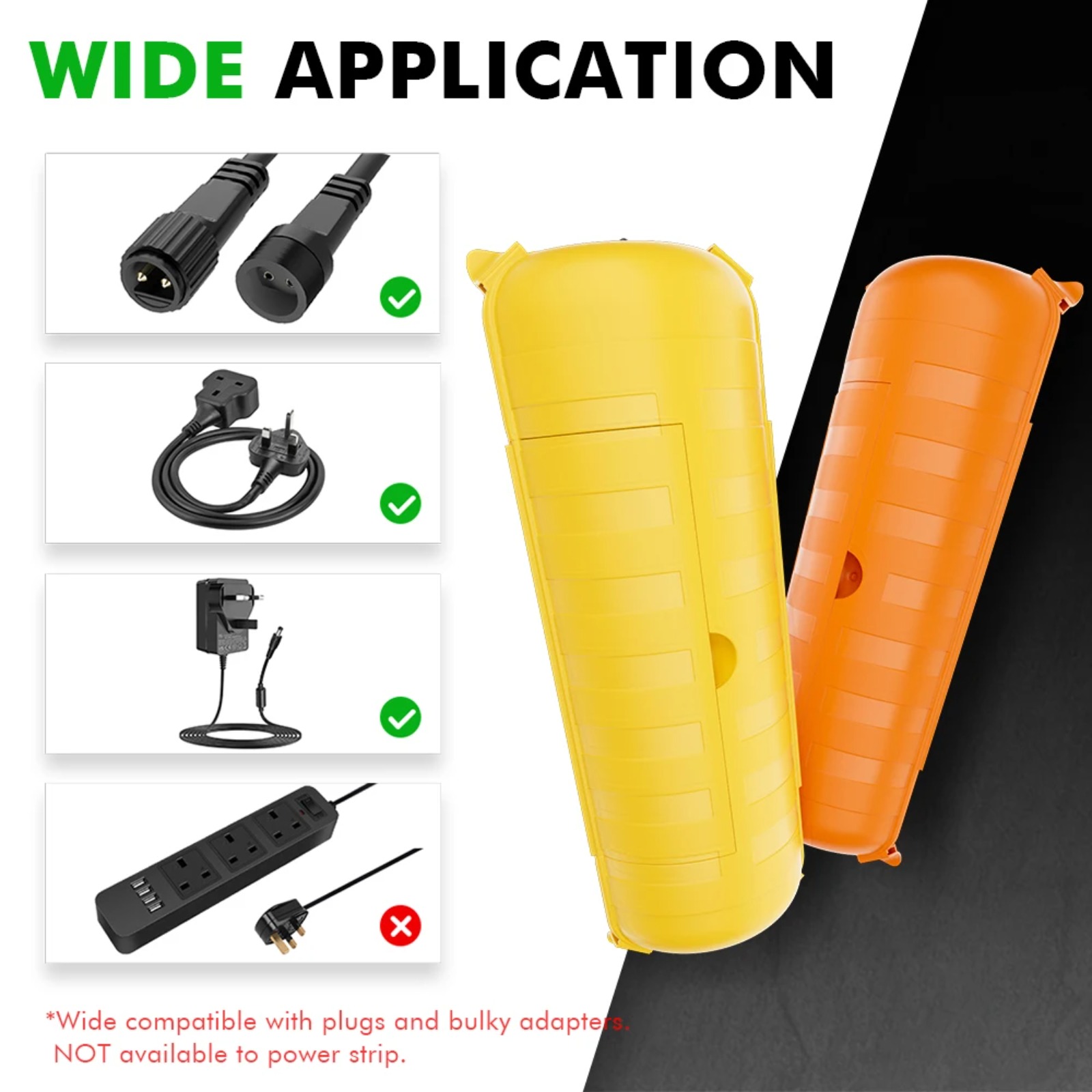 Outdoor Lighting Extension Cord - Copertura per prolunga da esterno IP44