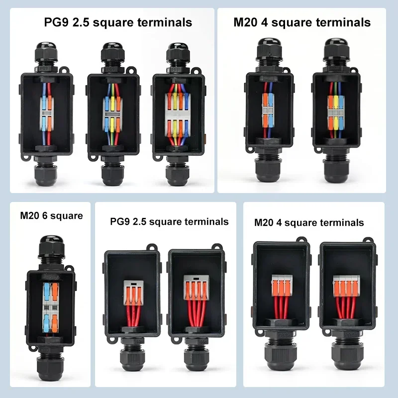 Outdoor Lighting Junction - Scatola di giunzione impermeabile da esterno
