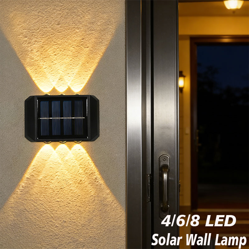 Outdoor Lighting Amazon - Lampada Solare da Esterno a 4/6/8