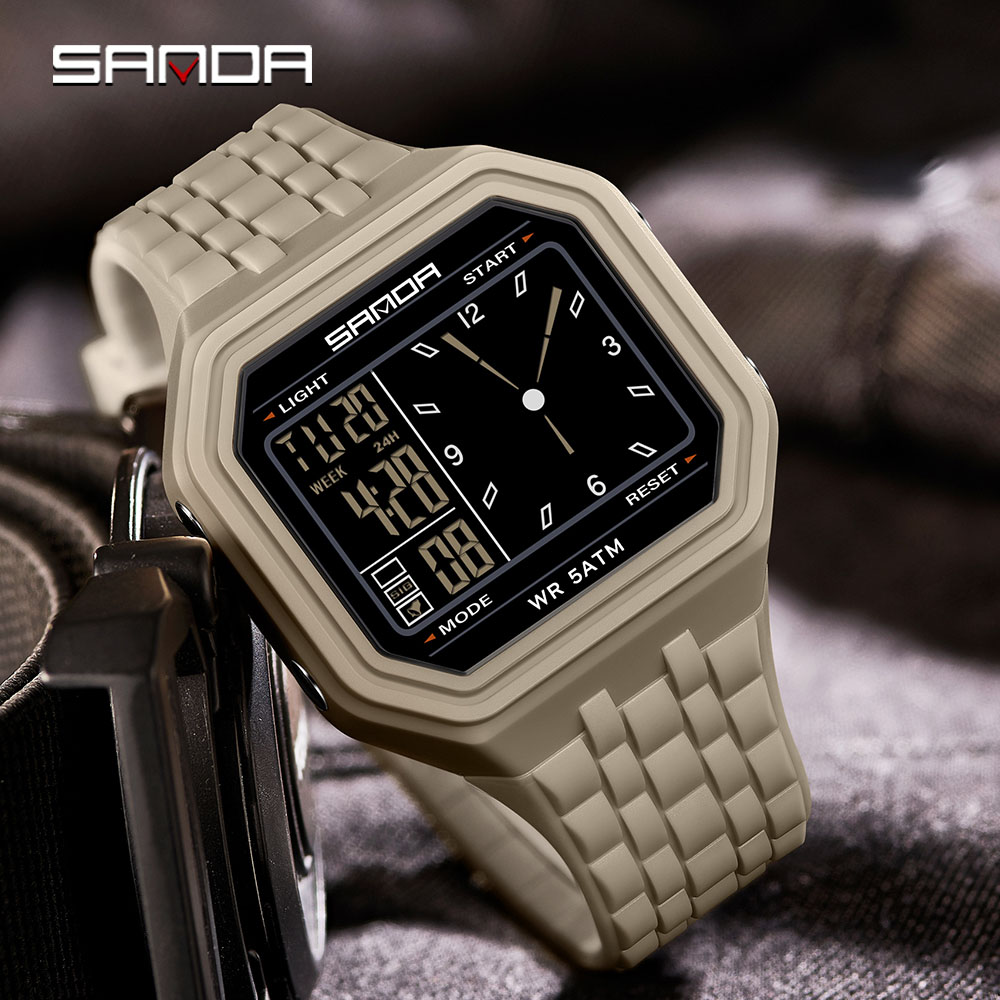 Outdoor Lighting Trends - SANDA 6367 Orologio Elettronico da Esterno