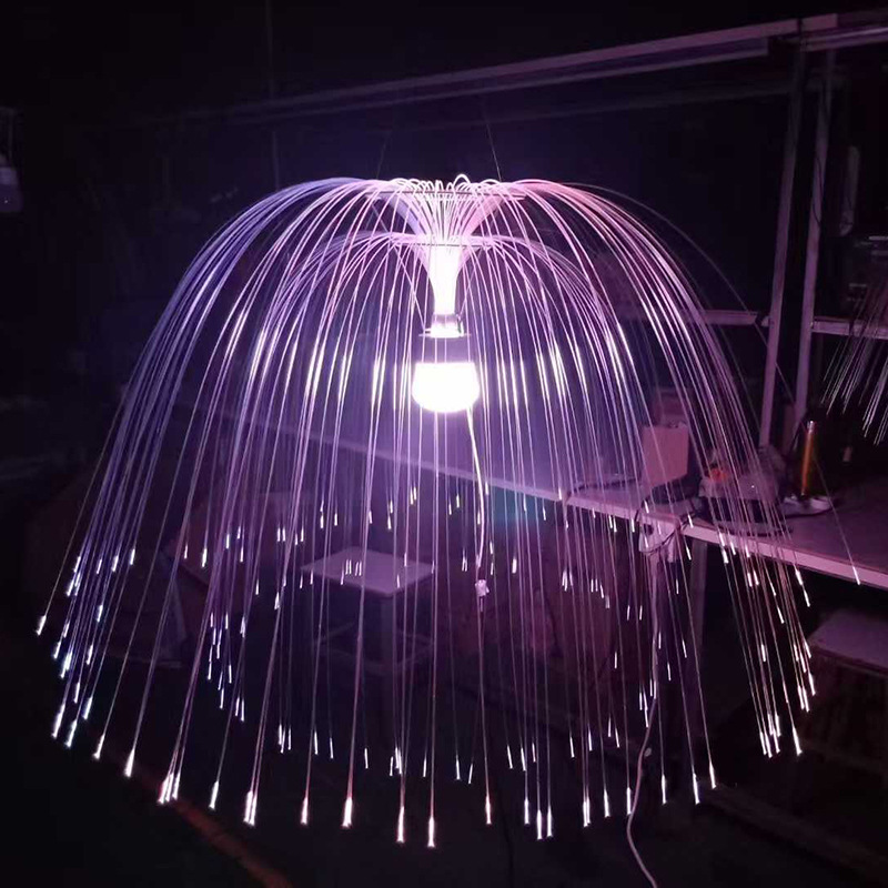Outdoor Lighting Under Roof - Lampada a fibra ottica a forma
