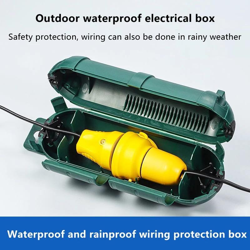 Outdoor Lighting Extension Cord - Copertura Impermeabile per Cavi Elettrici da