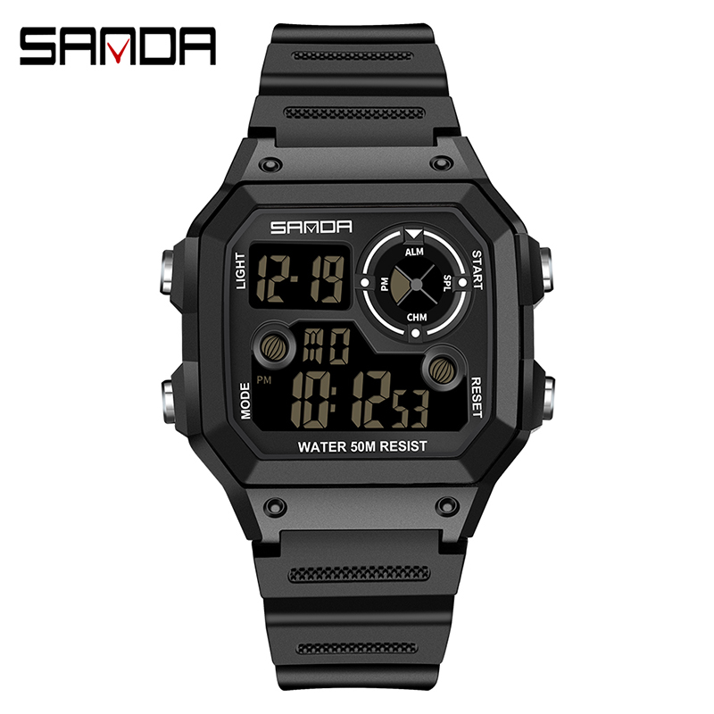 Outdoor Lighting Timer - 2026 SANDA 418 Nuovo Orologio Sportivo