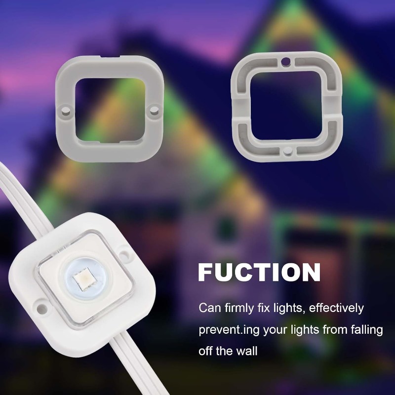 Outdoor Lighting Govee - 28/45/68 pezzi di clip per luci