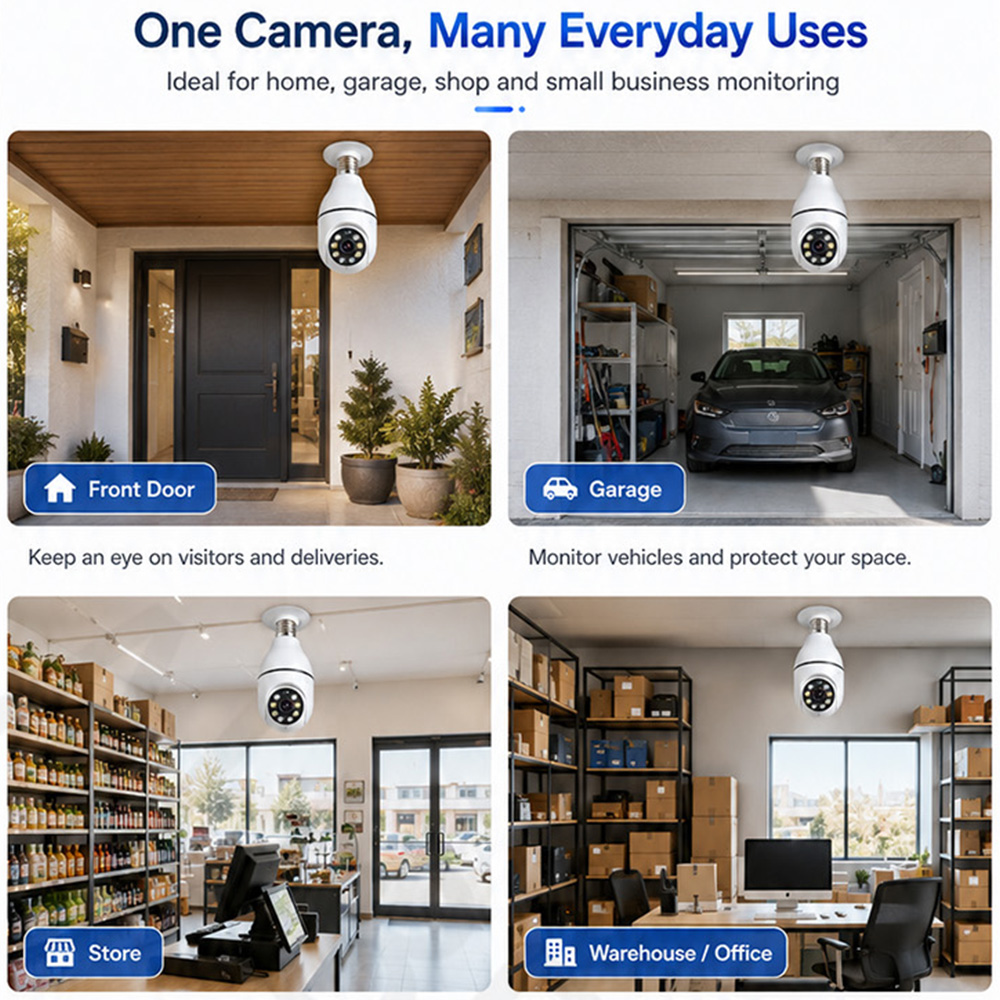 Telecamera Lampadina Tuya Wire - Outdoor Lighting Under Roof recensione e prezzo
