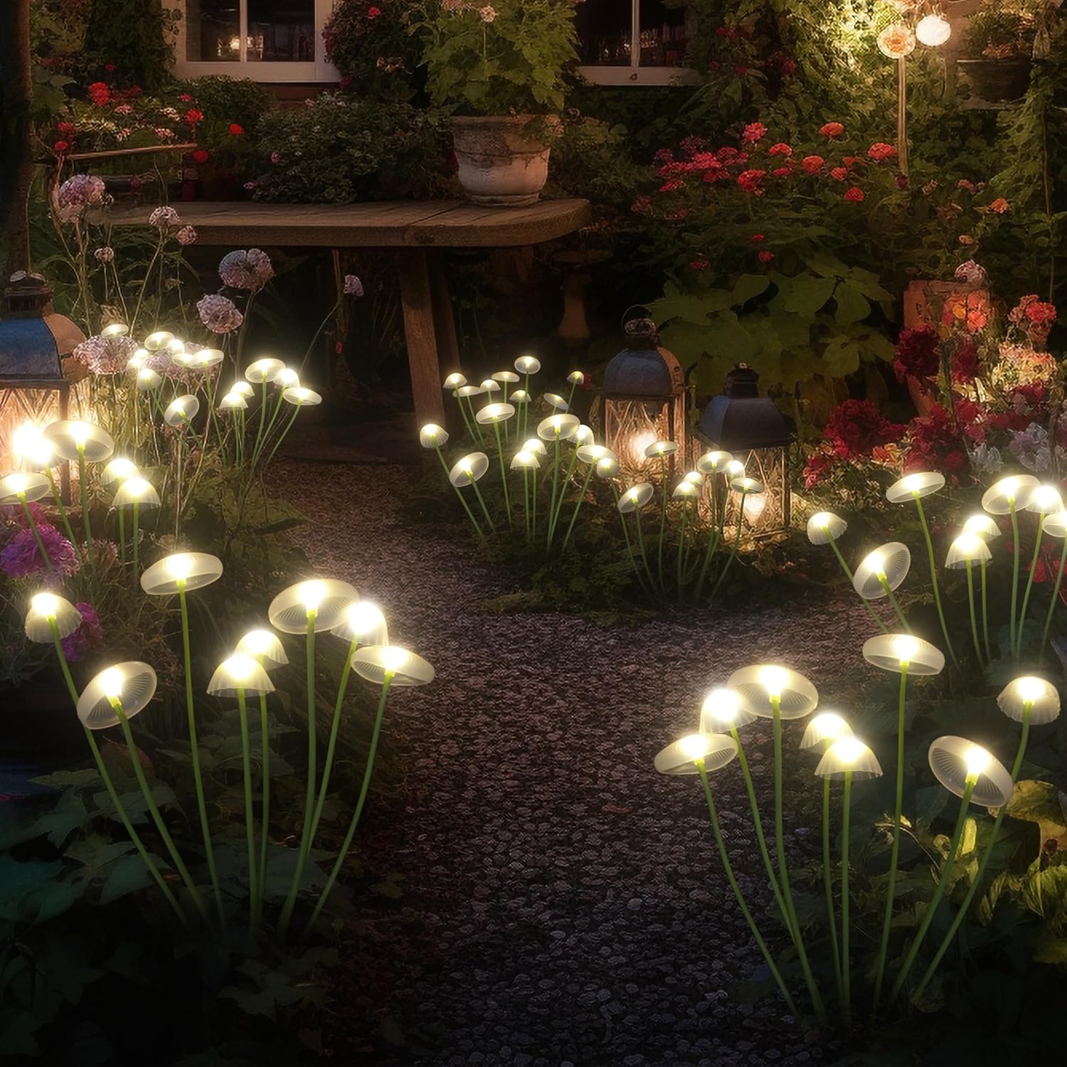 Lampada Solare LED a Forma di  - Outdoor Lighting Jellyfish recensione e prezzo