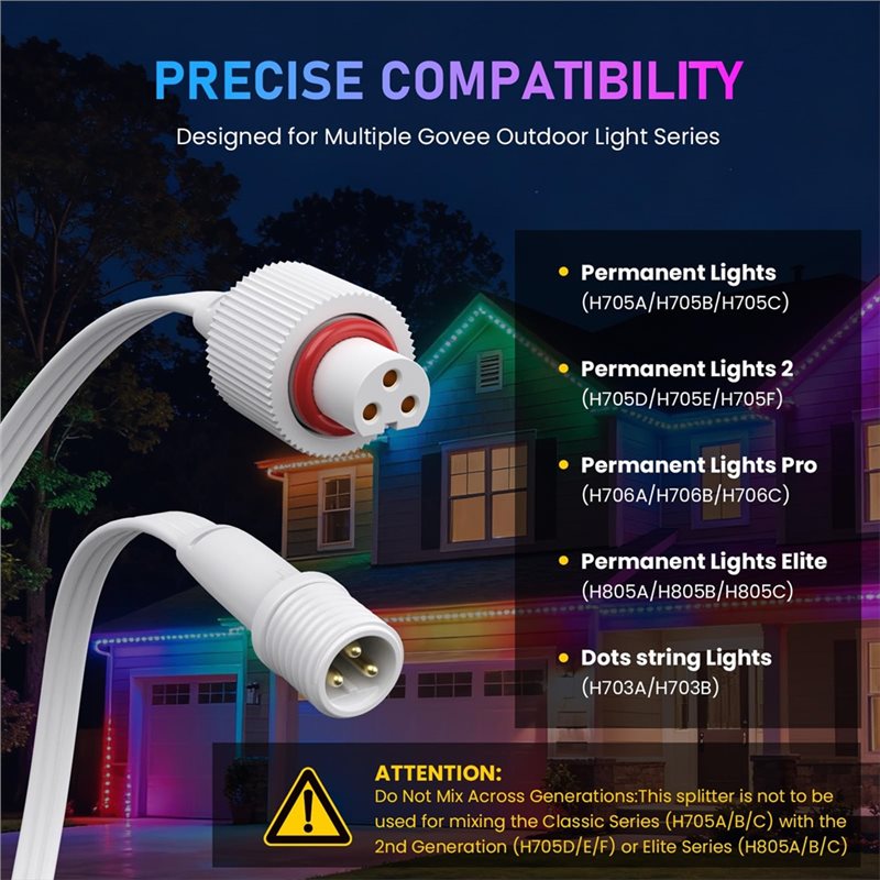 Cavo di prolunga A93Z Y-Splitt - Outdoor Lighting Govee recensione e prezzo