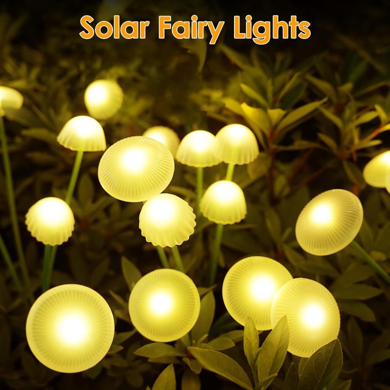 Luce Solare a Forma di Fungo e - Outdoor Lighting Jellyfish recensione e prezzo
