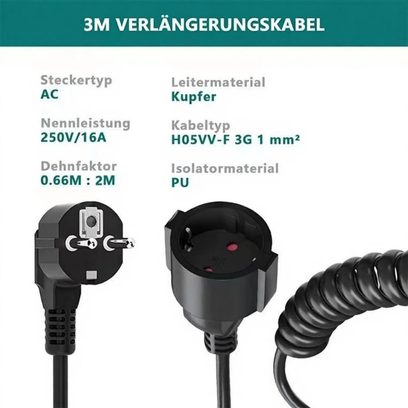 Cavo prolunga alimentazione Ca - Outdoor Lighting Extension Cord recensione e prezzo