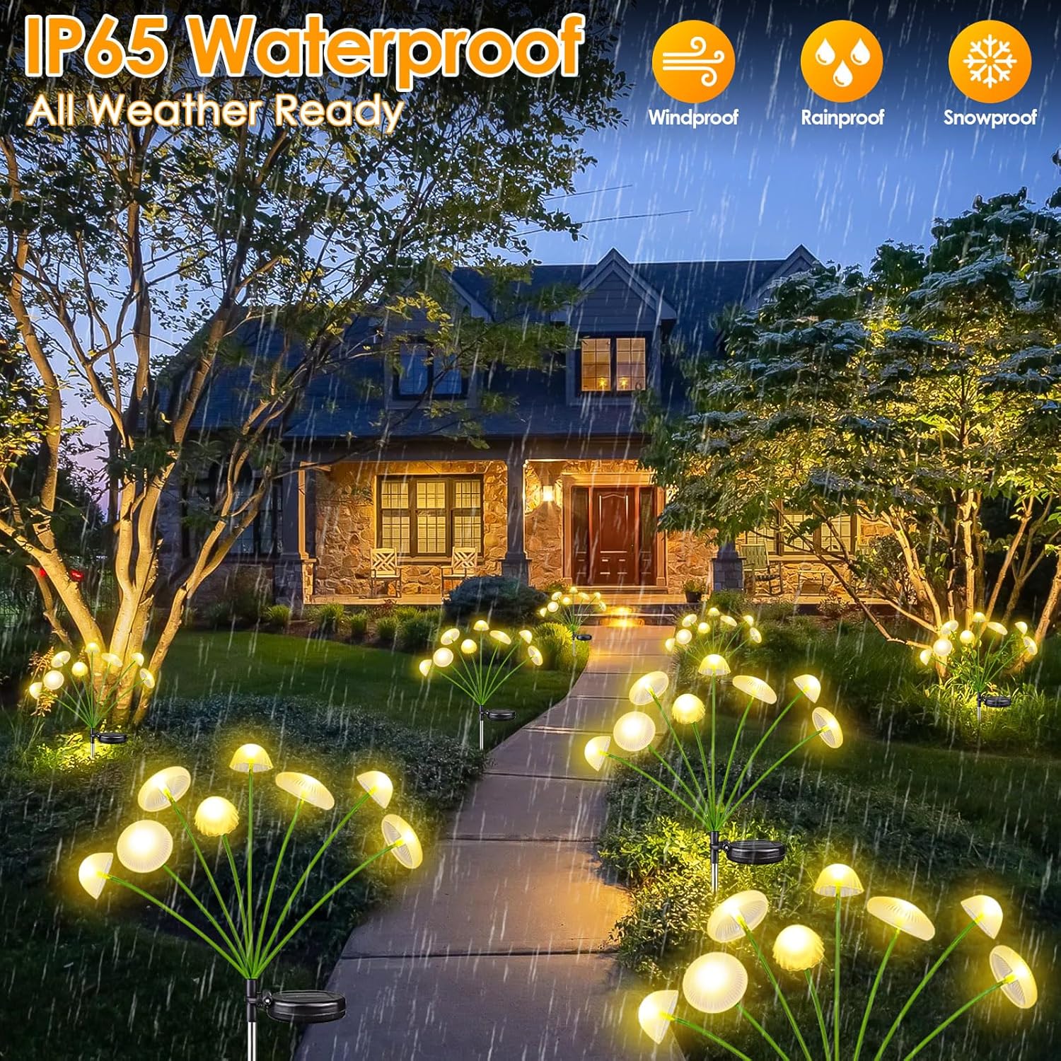 Lampada Solare LED a Forma di  - Outdoor Lighting Jellyfish recensione e prezzo