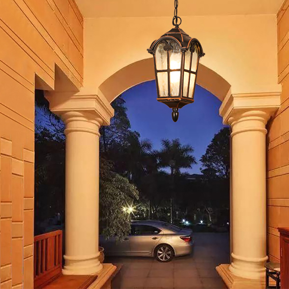 Lampadario da esterno impermea - Outdoor Lighting Under Roof recensione e prezzo