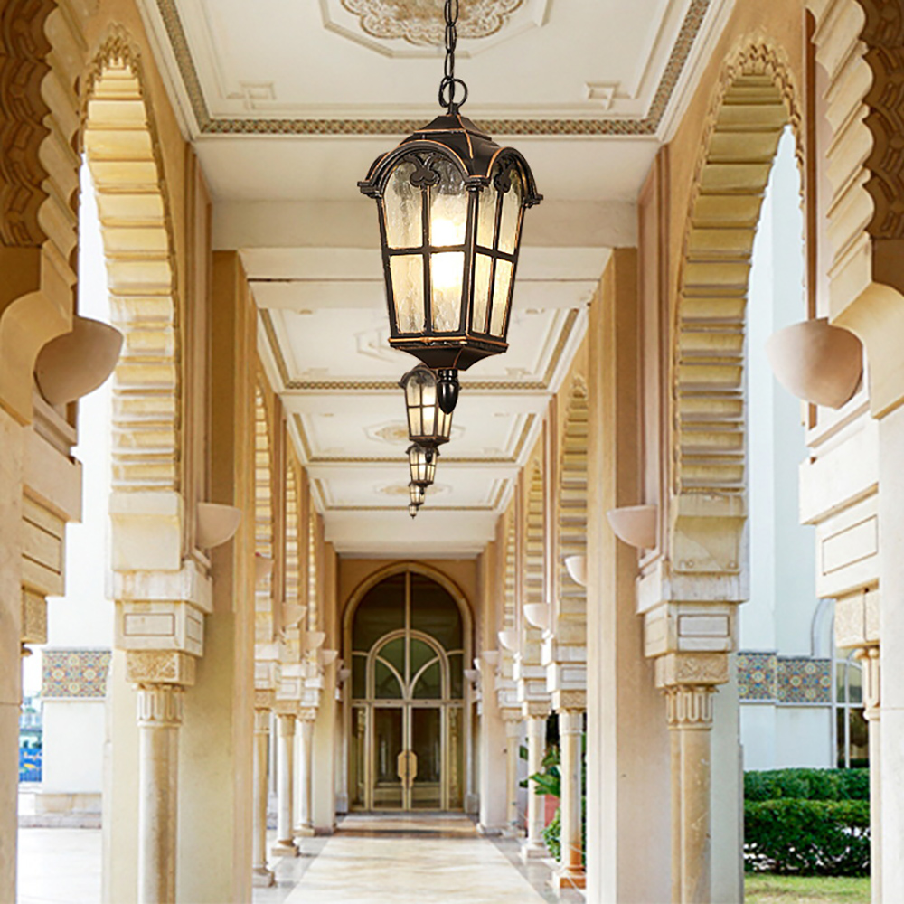 Lampadario da esterno impermea - Outdoor Lighting Under Roof recensione e prezzo