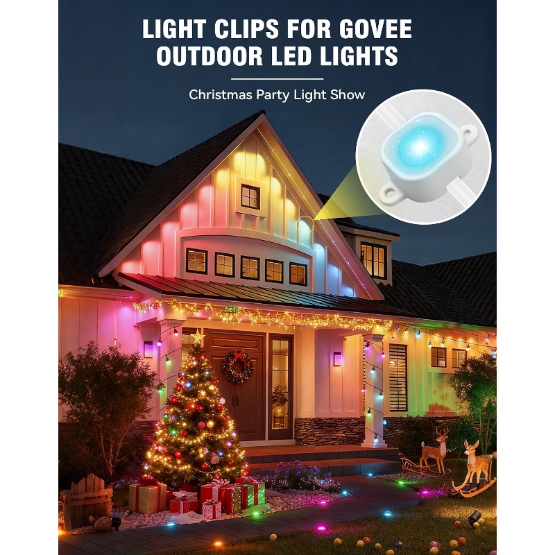 Clip per luci da esterno da 20 - Outdoor Lighting Govee recensione e prezzo