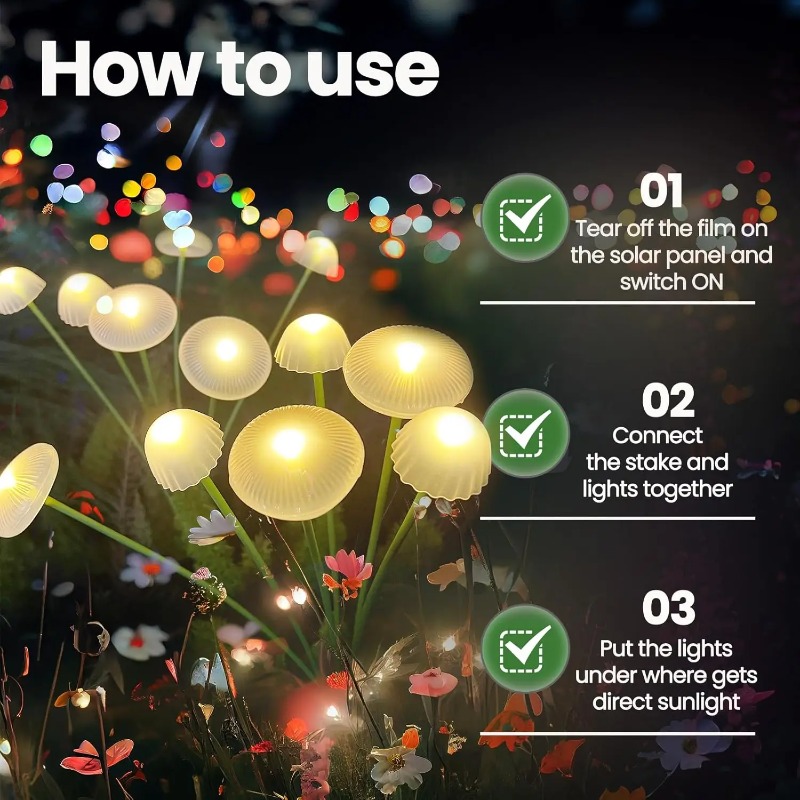 Luci Solari a Fungo 6 LED Impe - Outdoor Lighting Jellyfish recensione e prezzo