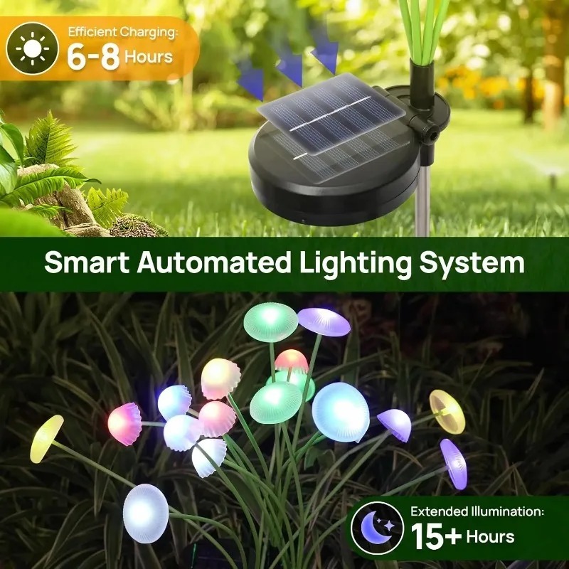 Luci Solari a Fungo 6 LED Impe - Outdoor Lighting Jellyfish recensione e prezzo