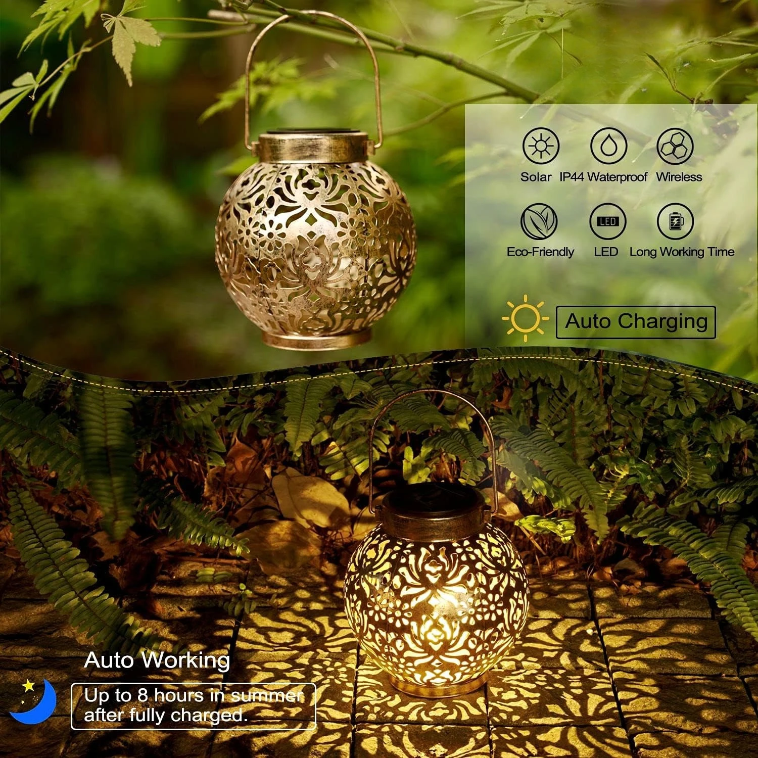 1-6 Lanterne Solari Marocchine - Outdoor Lighting Traditional recensione e prezzo
