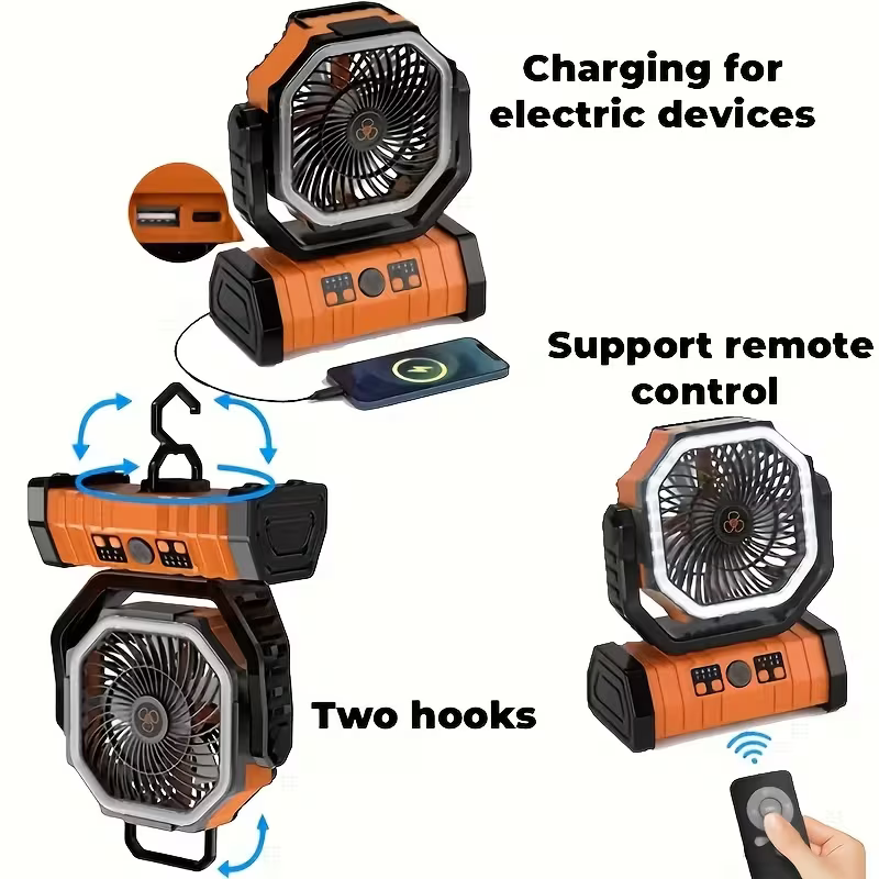 Ventilatore da Campeggio Ricar - Outdoor Lighting Timer recensione e prezzo