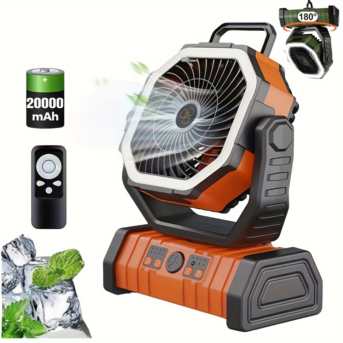 Ventilatore da Campeggio Ricar - Outdoor Lighting Timer recensione e prezzo