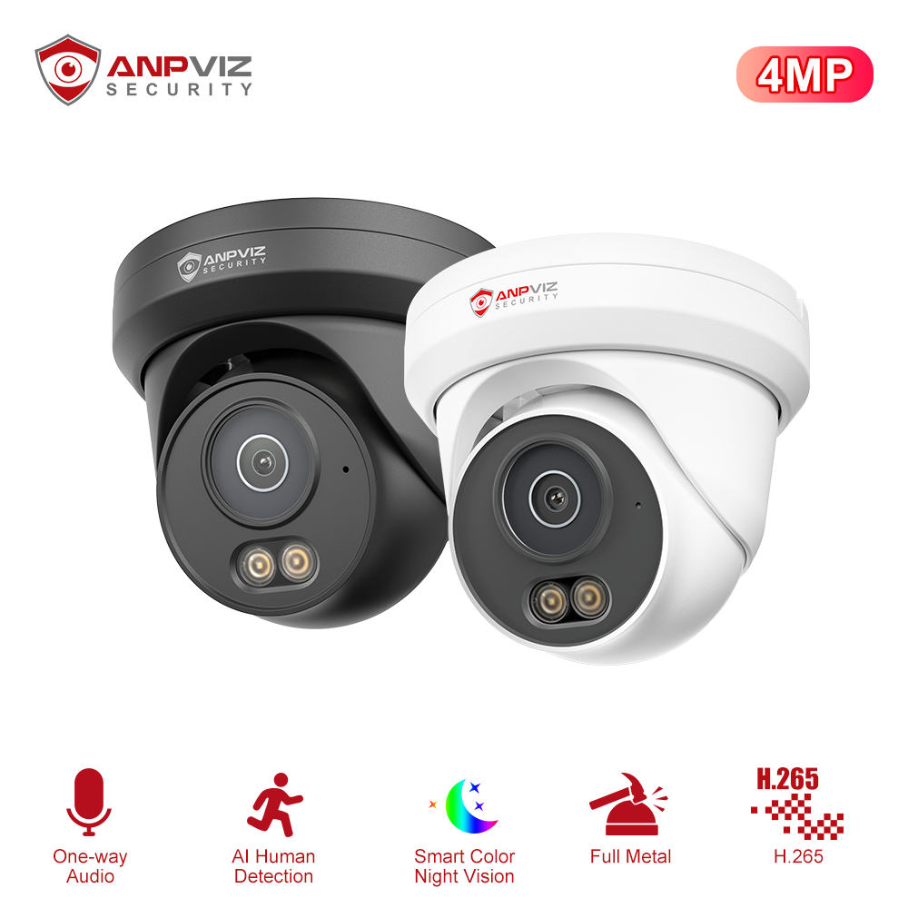 Anpviz 4MP PoE Telecamera Full - Outdoor Lighting Under Roof recensione e prezzo