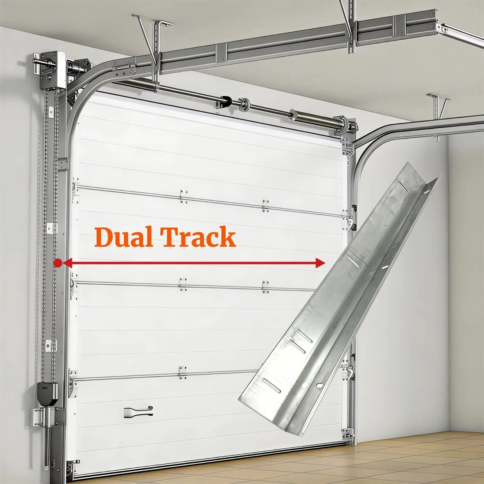 Porta Sezionale per Garage in  - Outdoor Lighting With Sensor recensione e prezzo