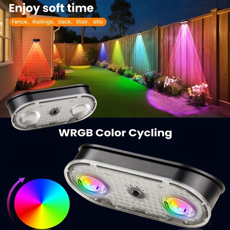 Luce Solare RGB per Recinzione - Outdoor Lighting Amazon recensione e prezzo