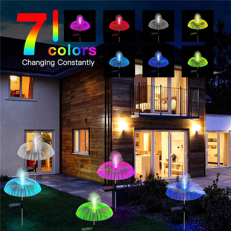 Luci solari a LED per meduse d - Outdoor Lighting Jellyfish recensione e prezzo