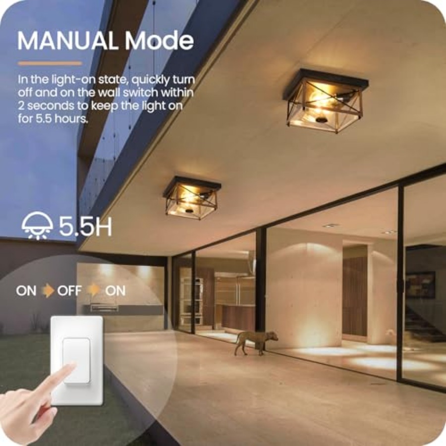Plafoniera da Esterno con Sens - Outdoor Lighting With Sensor recensione e prezzo