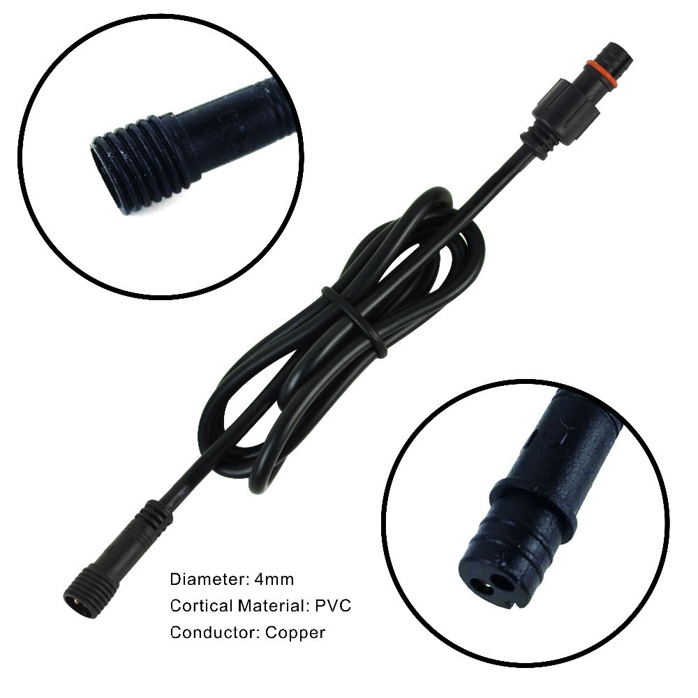 Cavo LED DC a 2 pin Cavi di pr - Outdoor Lighting Extension Cord recensione e prezzo
