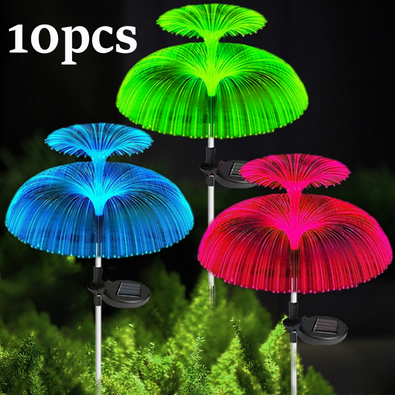 1-10 pezzi 7 colori che cambia - Outdoor Lighting Jellyfish recensione e prezzo