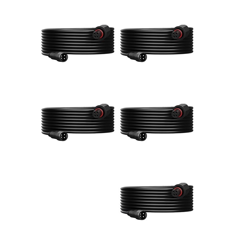 5 pezzi di cavo di prolunga da - Outdoor Lighting Extension Cord recensione e prezzo