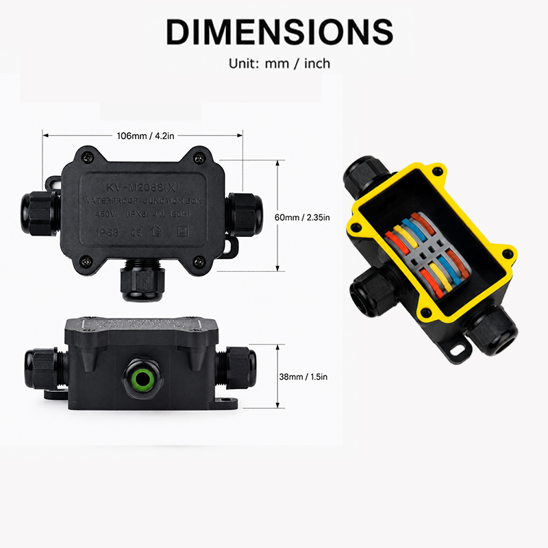 Scatola di Giunzione Impermeab - Outdoor Lighting Junction recensione e prezzo