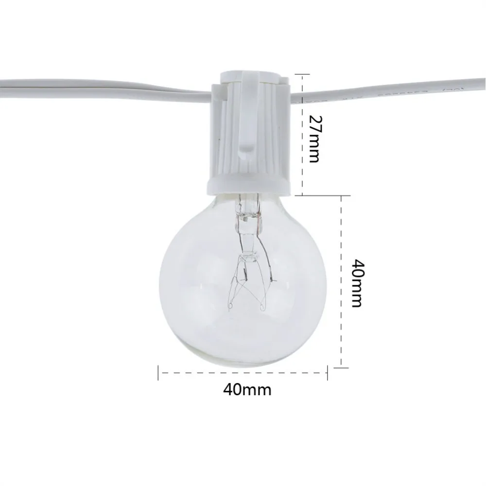Luci a stringa con 25 lampadin - String Light Bistro recensione e prezzo