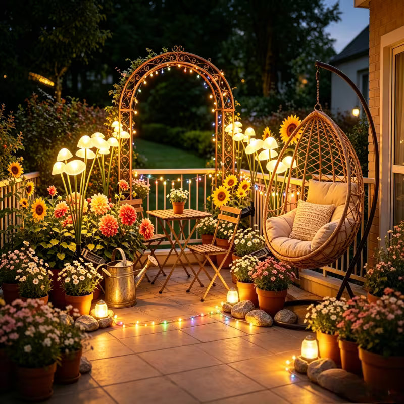 Lampada Solare LED a Forma di  - Outdoor Lighting Jellyfish recensione e prezzo
