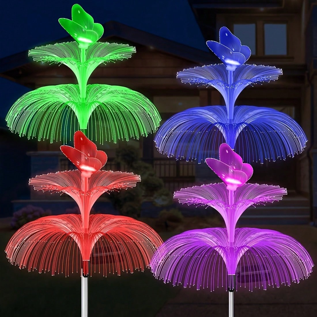 2 luci da giardino a energia s - Outdoor Lighting Jellyfish recensione e prezzo
