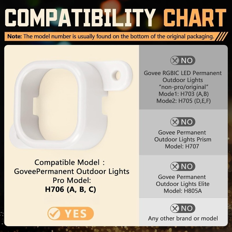 Clip per luci LED da 52/88/138 - Outdoor Lighting Govee recensione e prezzo