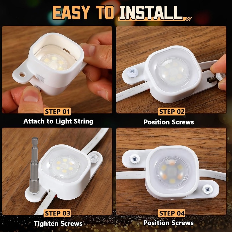 Clip per luci LED da 52/88/138 - Outdoor Lighting Govee recensione e prezzo