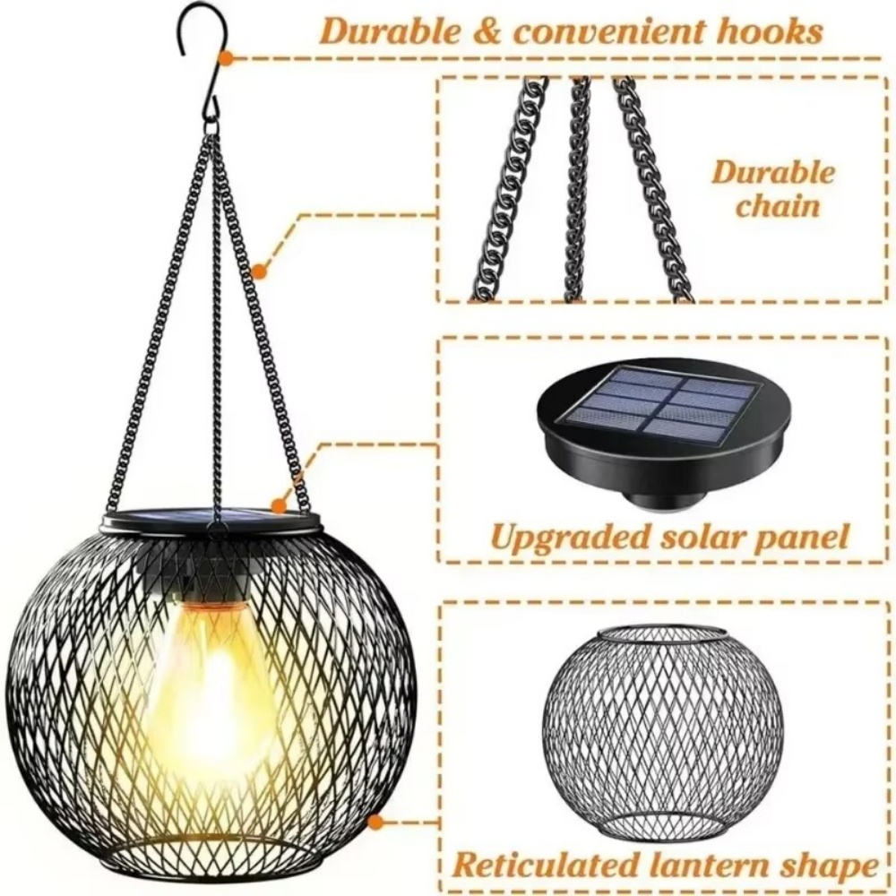 Lanterna Solare in Ferro Battu - Outdoor Lighting Traditional recensione e prezzo