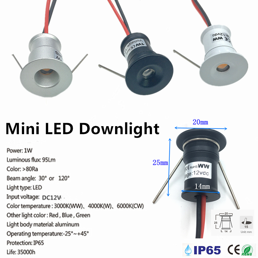 Mini Downlight LED 12V 15mm Fa - Outdoor Lighting Under Roof recensione e prezzo